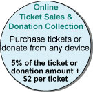 Online Ticket Sales & Donation Collection